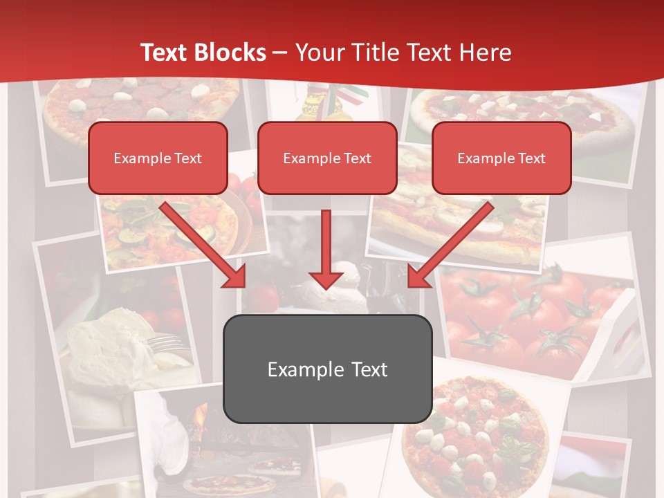 Food Basil Collage PowerPoint Template