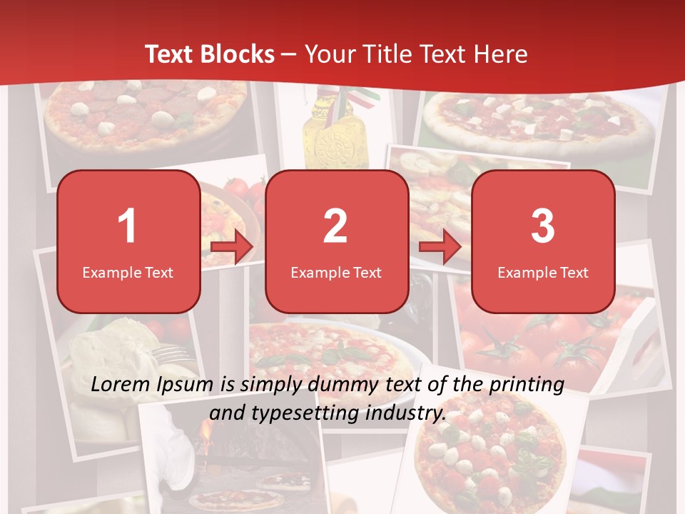 Food Basil Collage PowerPoint Template