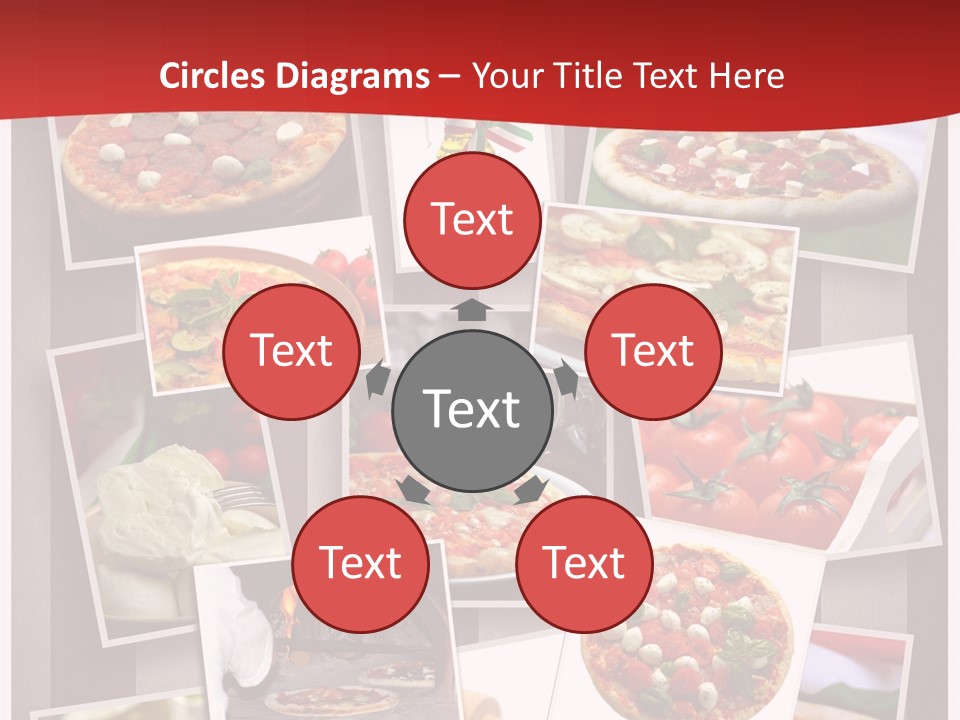 Food Basil Collage PowerPoint Template