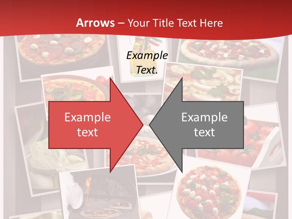 Food Basil Collage PowerPoint Template