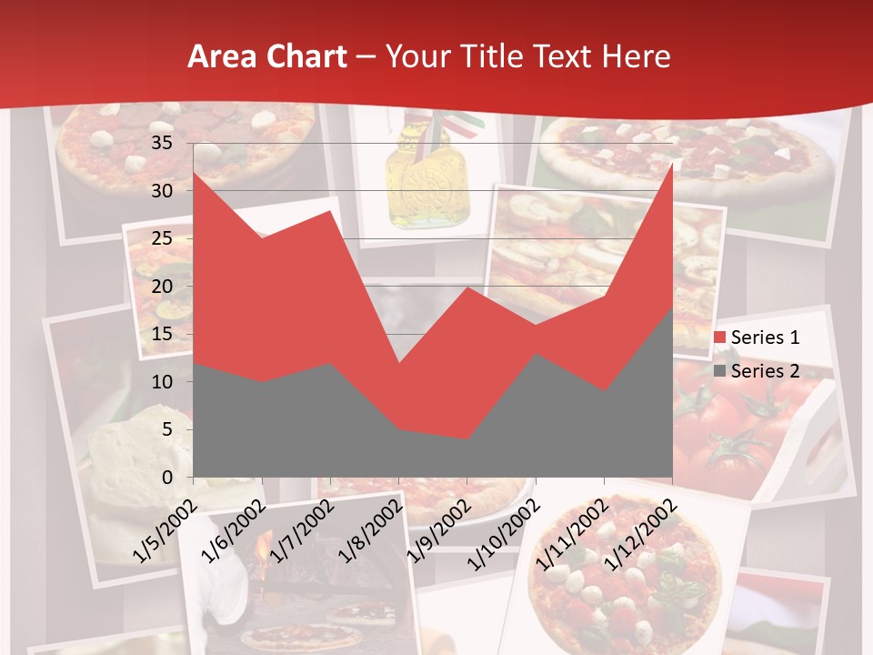 Food Basil Collage PowerPoint Template