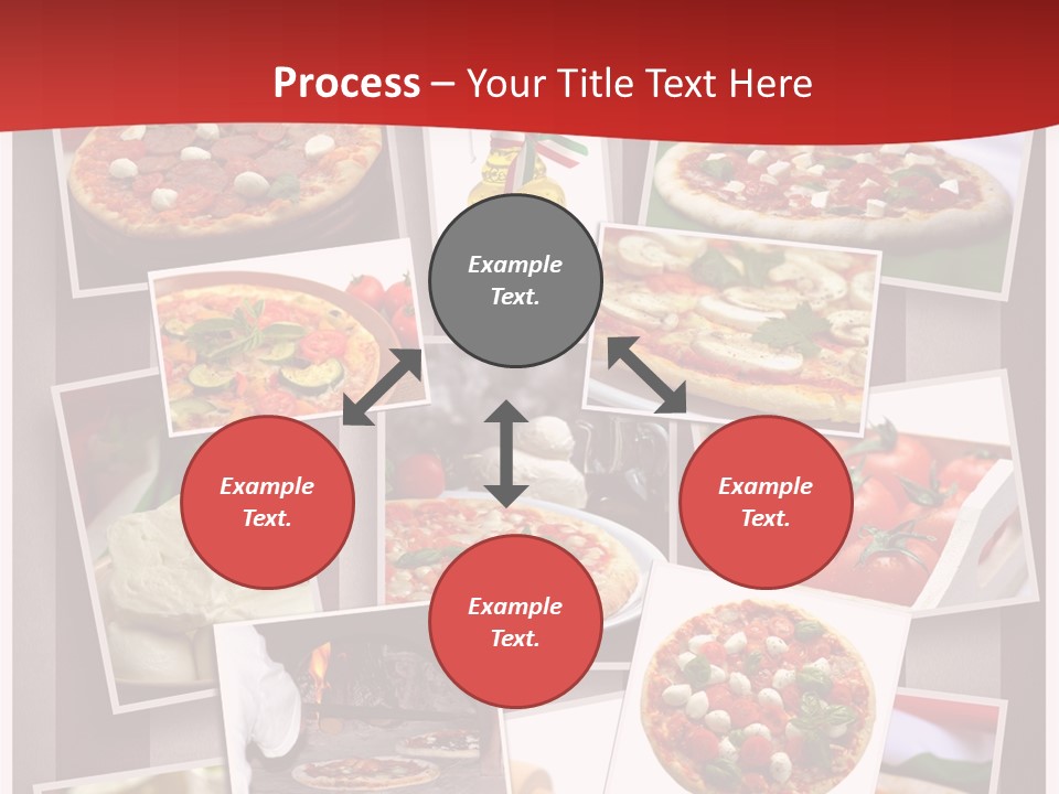 Food Basil Collage PowerPoint Template