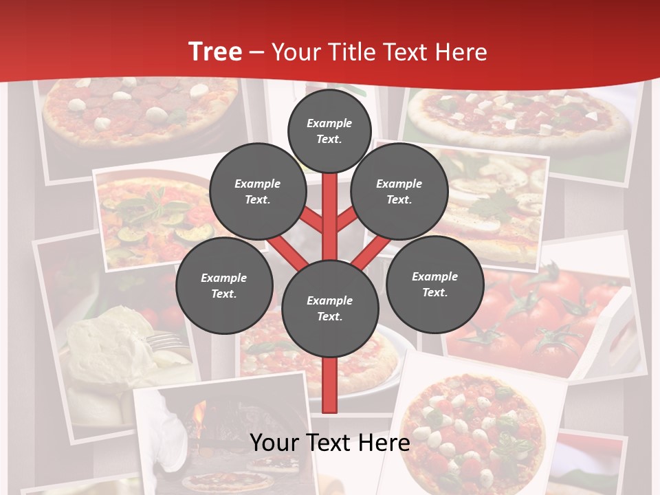 Food Basil Collage PowerPoint Template