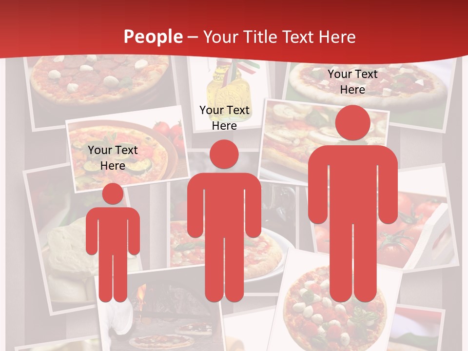 Food Basil Collage PowerPoint Template