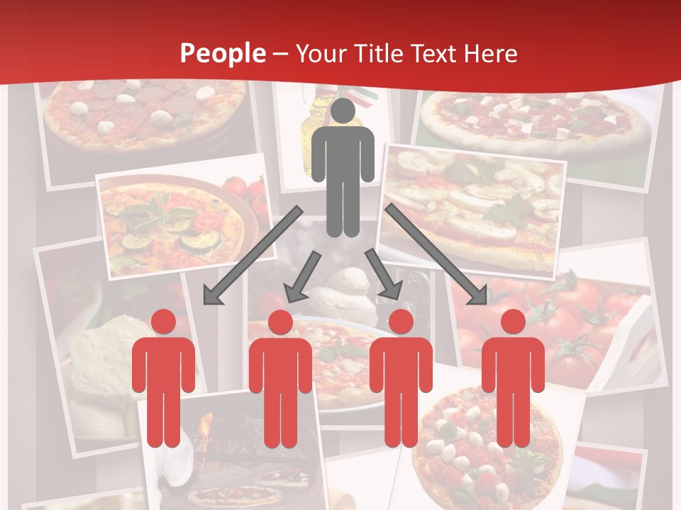 Food Basil Collage PowerPoint Template