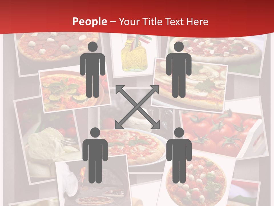 Food Basil Collage PowerPoint Template