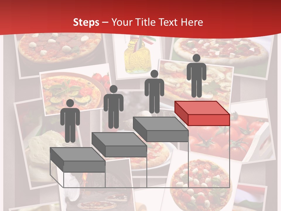 Food Basil Collage PowerPoint Template