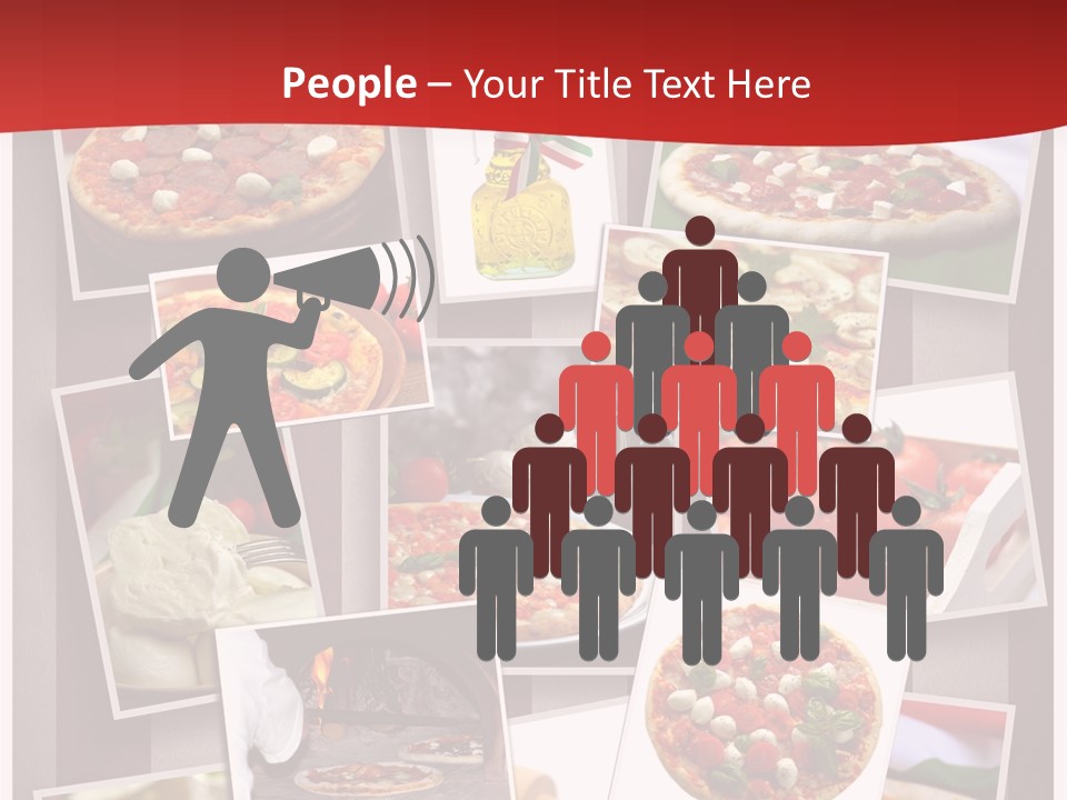 Food Basil Collage PowerPoint Template