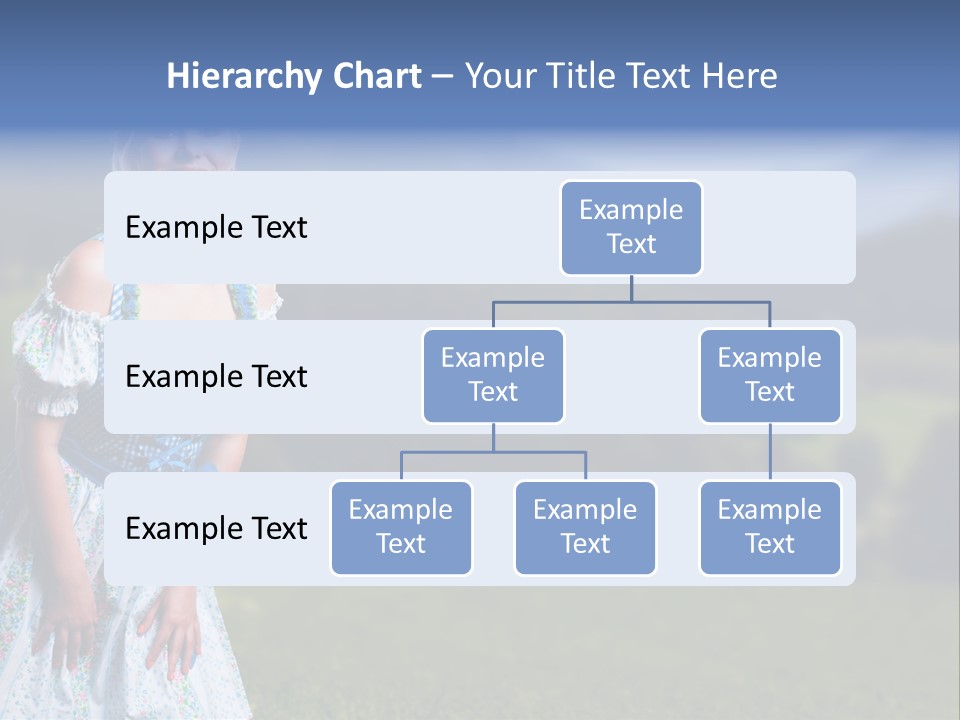 Dress Spring Smile PowerPoint Template