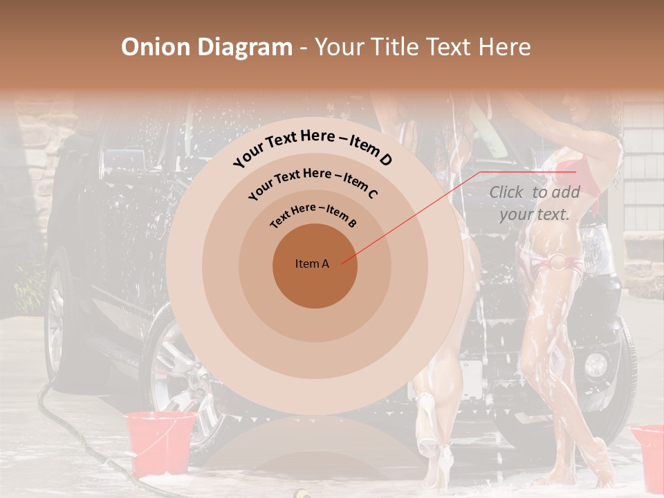 Wash Swimsuit Female PowerPoint Template