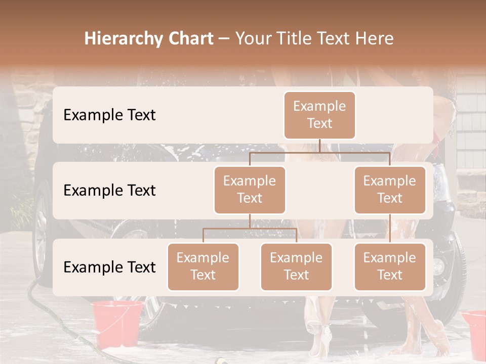 Wash Swimsuit Female PowerPoint Template