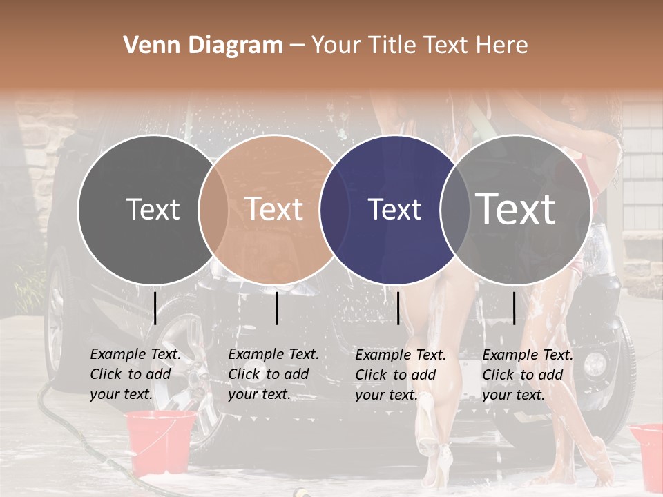 Wash Swimsuit Female PowerPoint Template