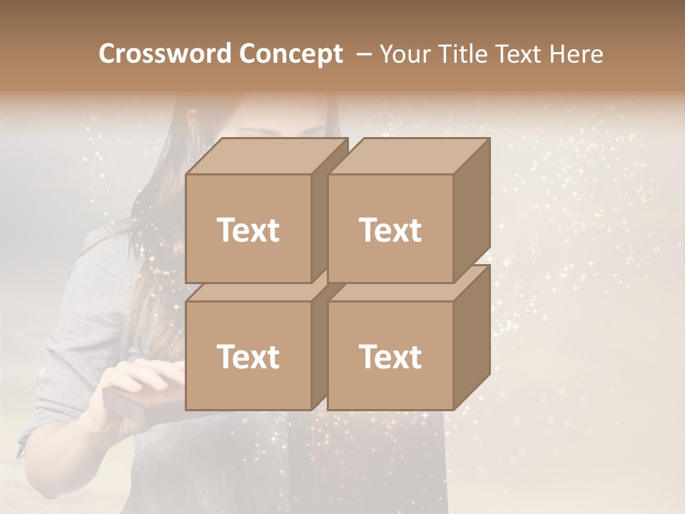 Cloud Box Twilight PowerPoint Template