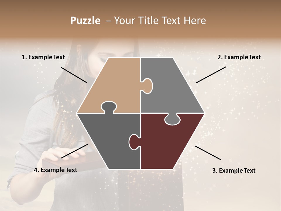 Cloud Box Twilight PowerPoint Template