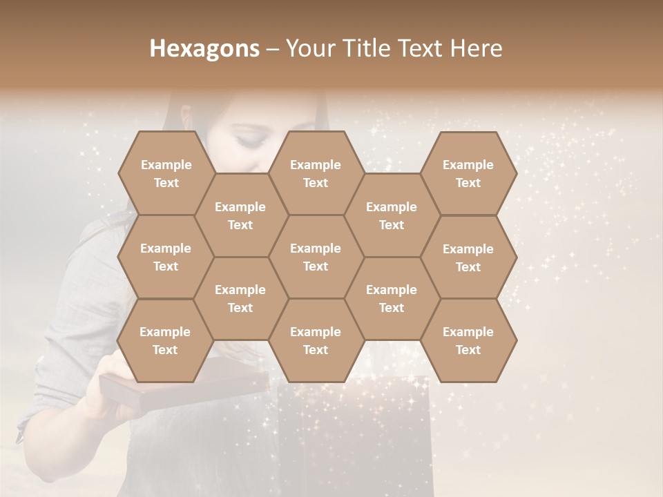 Cloud Box Twilight PowerPoint Template
