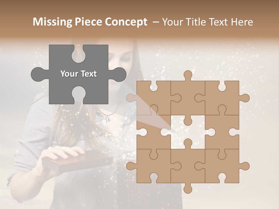 Cloud Box Twilight PowerPoint Template