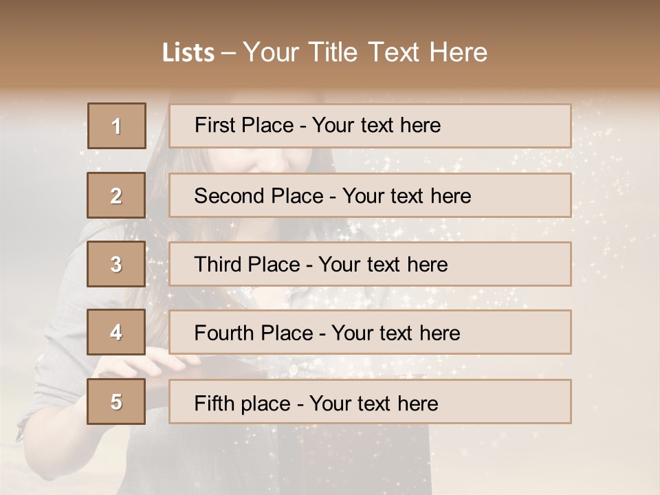 Cloud Box Twilight PowerPoint Template