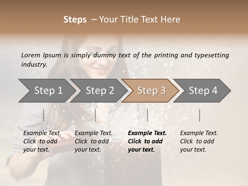 Cloud Box Twilight PowerPoint Template