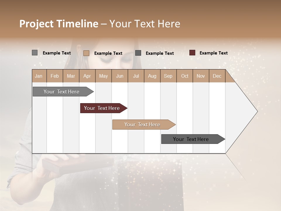 Cloud Box Twilight PowerPoint Template