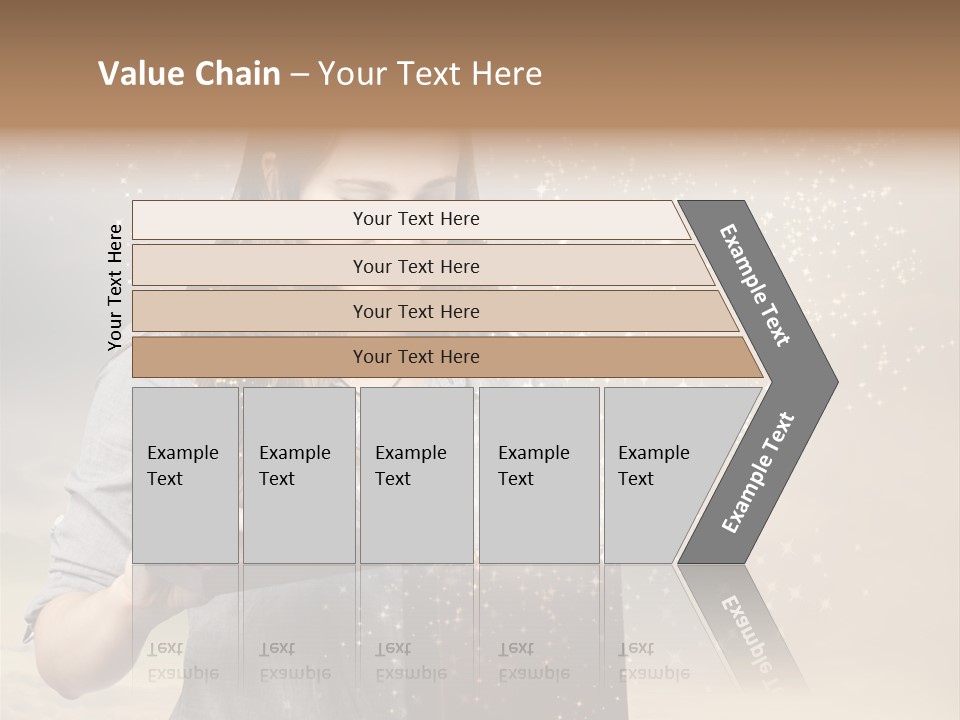 Cloud Box Twilight PowerPoint Template