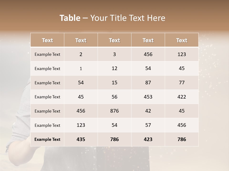 Cloud Box Twilight PowerPoint Template
