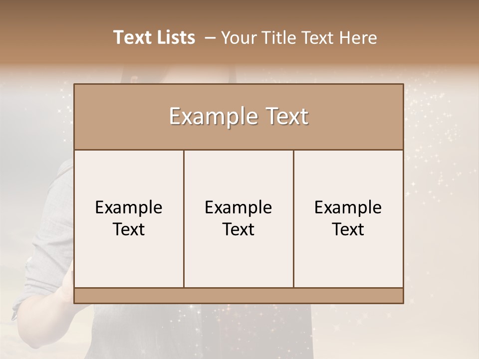 Cloud Box Twilight PowerPoint Template