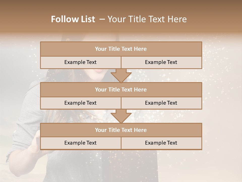 Cloud Box Twilight PowerPoint Template