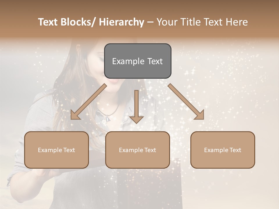 Cloud Box Twilight PowerPoint Template