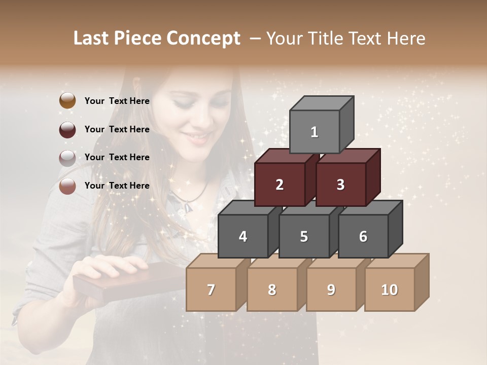 Cloud Box Twilight PowerPoint Template