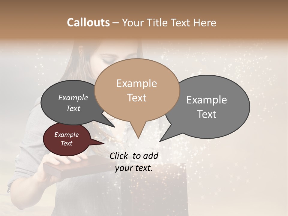 Cloud Box Twilight PowerPoint Template