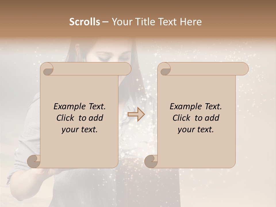 Cloud Box Twilight PowerPoint Template