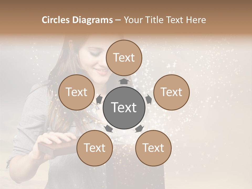 Cloud Box Twilight PowerPoint Template
