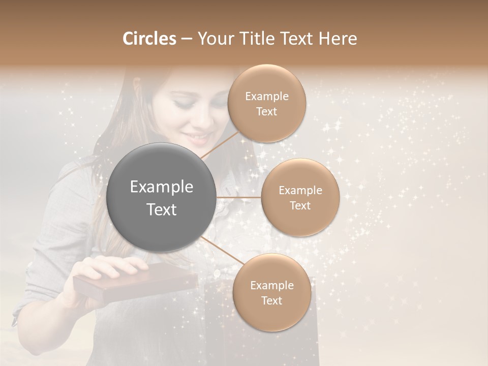 Cloud Box Twilight PowerPoint Template