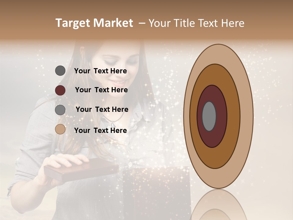 Cloud Box Twilight PowerPoint Template