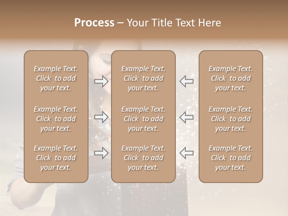 Cloud Box Twilight PowerPoint Template