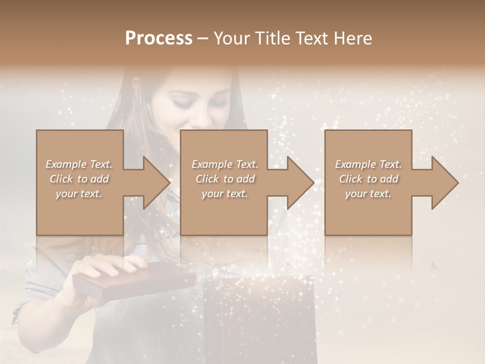 Cloud Box Twilight PowerPoint Template