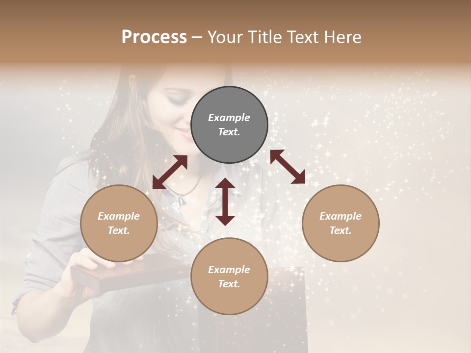 Cloud Box Twilight PowerPoint Template