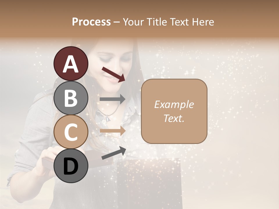 Cloud Box Twilight PowerPoint Template