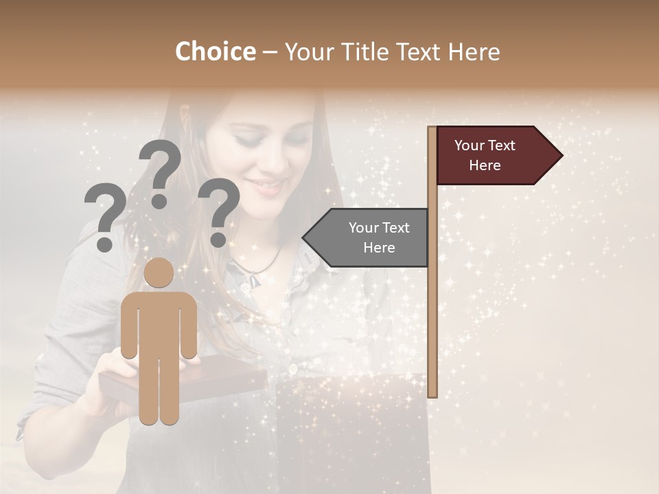 Cloud Box Twilight PowerPoint Template