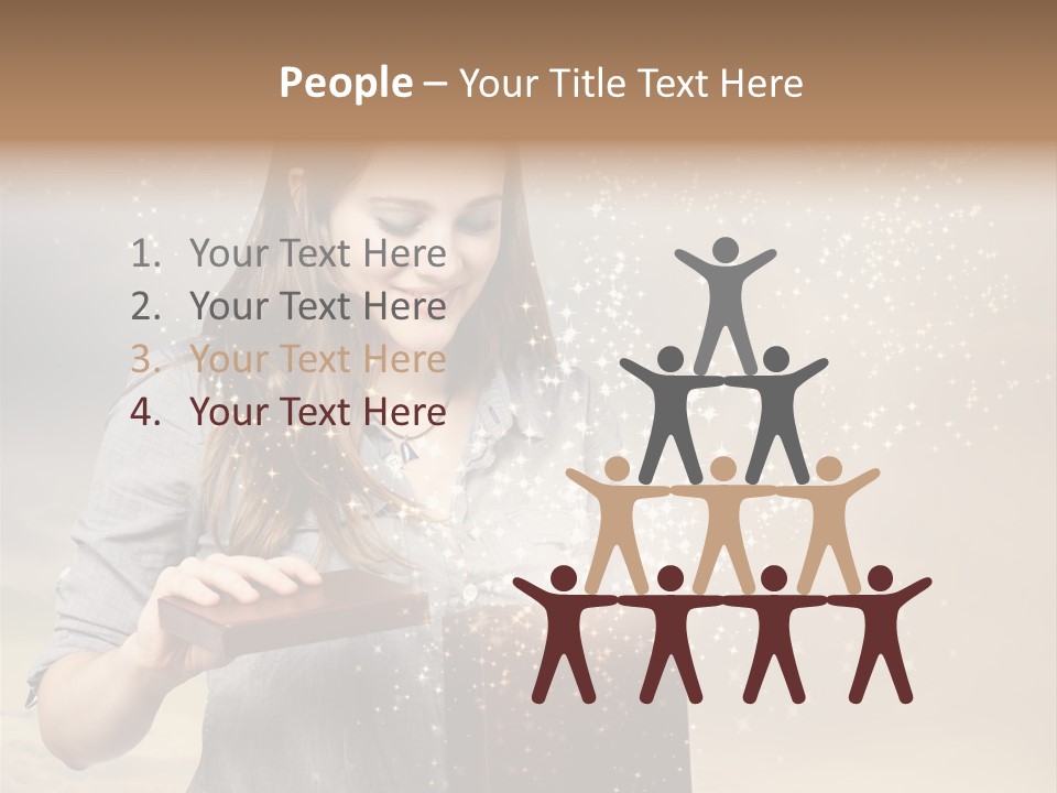 Cloud Box Twilight PowerPoint Template