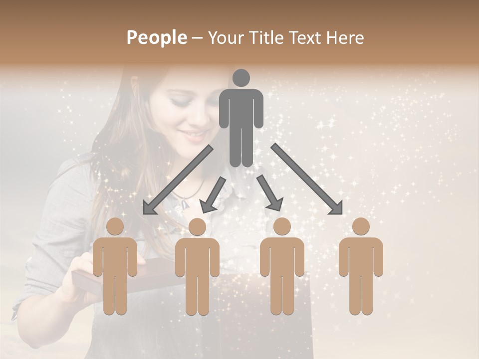 Cloud Box Twilight PowerPoint Template