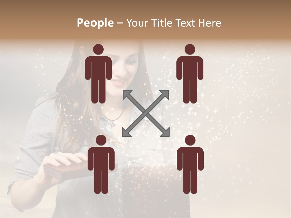 Cloud Box Twilight PowerPoint Template