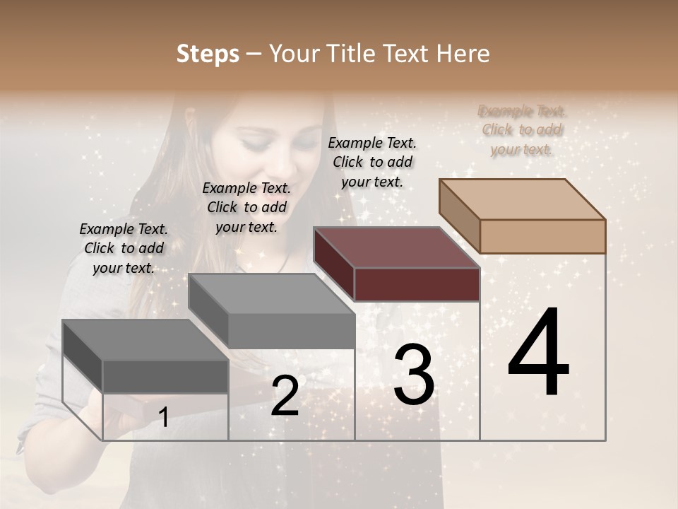 Cloud Box Twilight PowerPoint Template