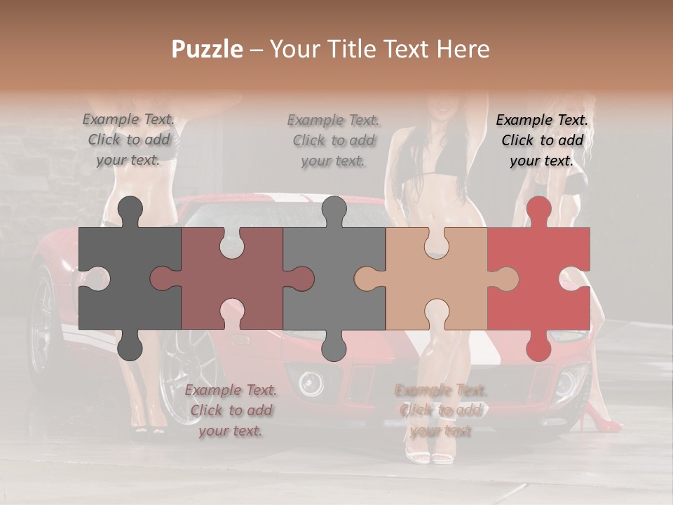 Attractive Modern Suds PowerPoint Template