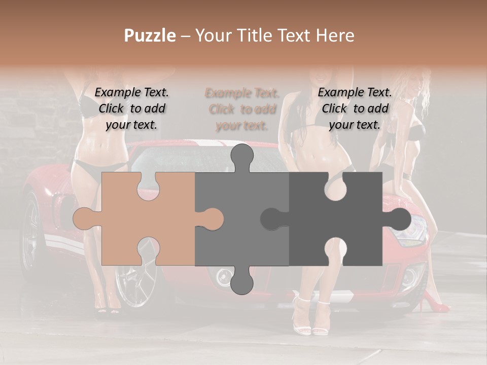 Attractive Modern Suds PowerPoint Template