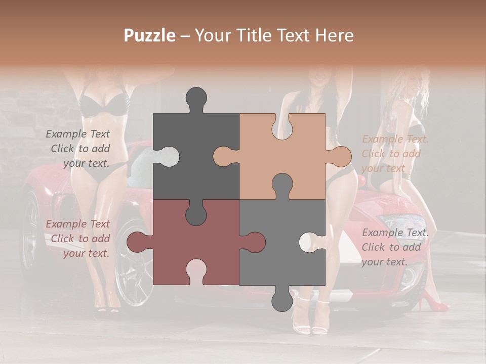 Attractive Modern Suds PowerPoint Template