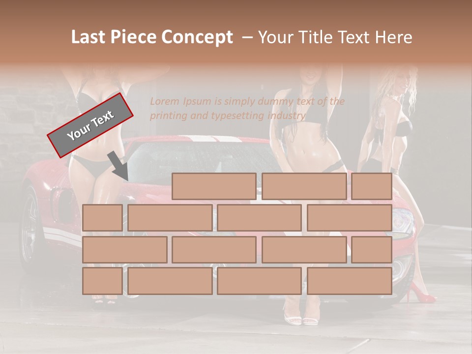 Attractive Modern Suds PowerPoint Template