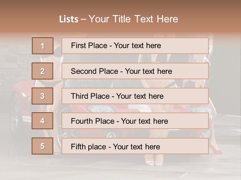 Attractive Modern Suds PowerPoint Template