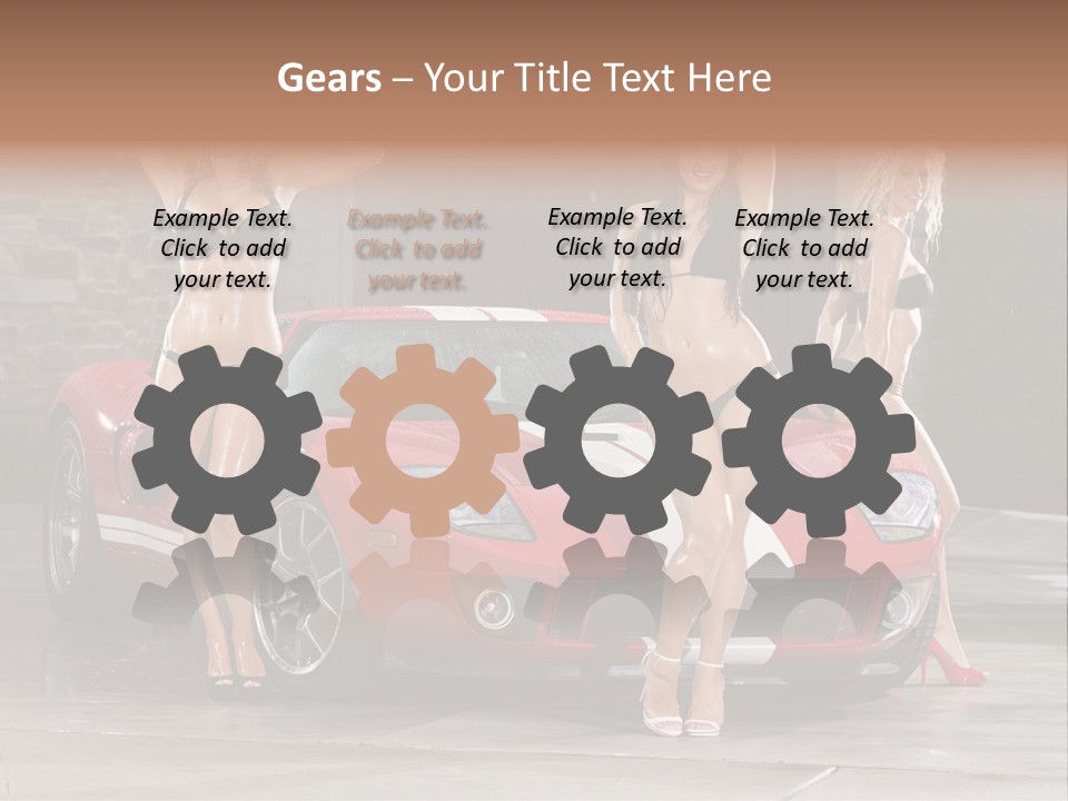 Attractive Modern Suds PowerPoint Template