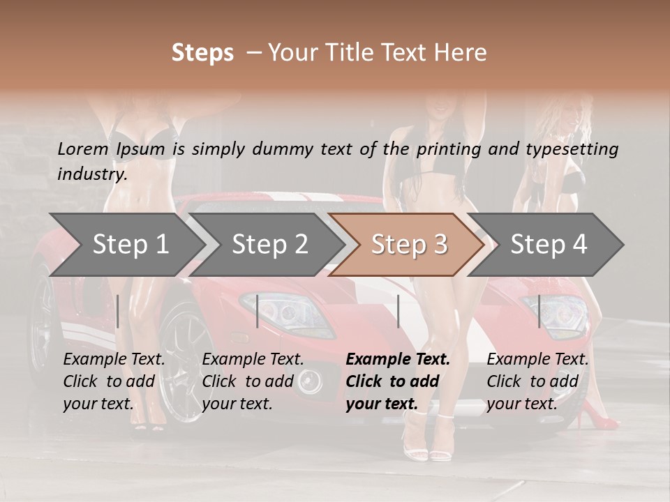 Attractive Modern Suds PowerPoint Template